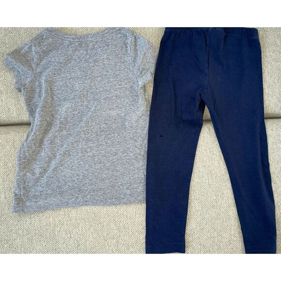 Circo Navy Leggings** XS 4/5, Cat + Jack T-Shirt 4T - Picture 1 of 2
